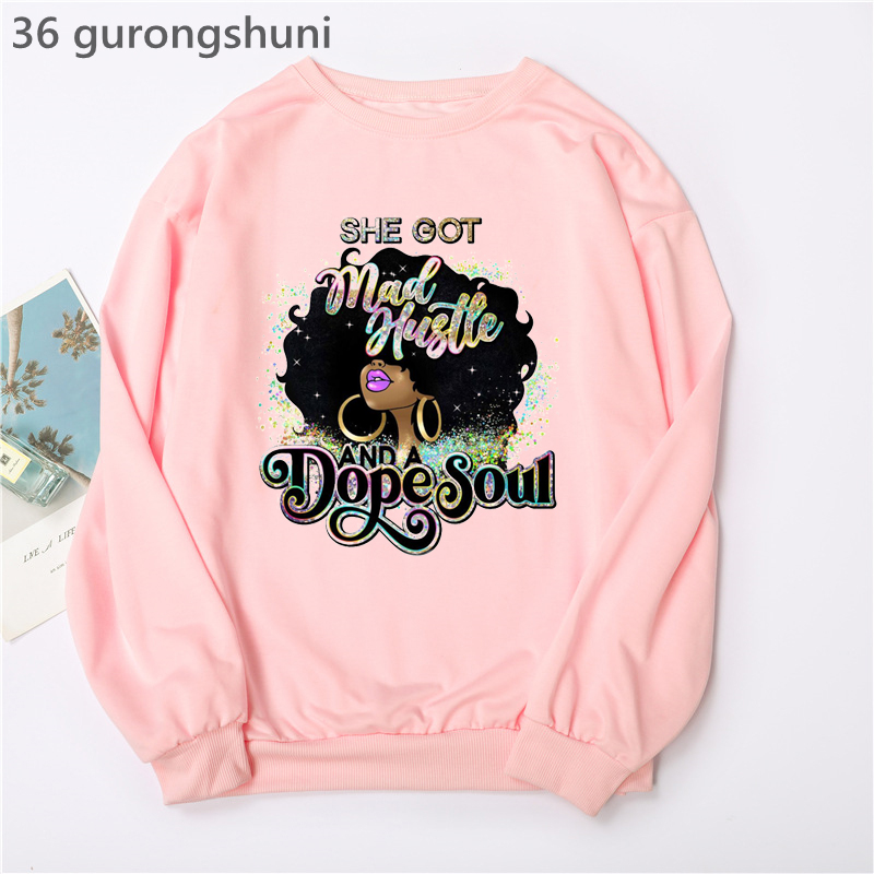 Turtleneck Knit 90S - สีน้ําสีดําสาว Magic Hoodies ผู้หญิง She Got