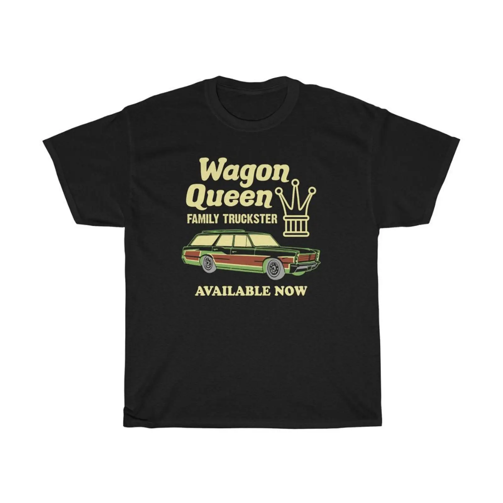 Vintage Fashion Queen - เสื้อยืด Wagon Queen Family Truckster Classic