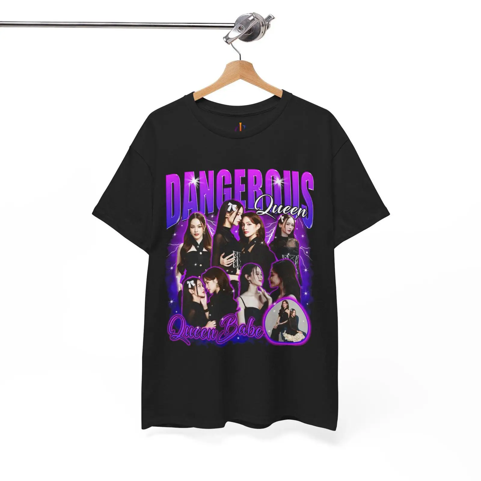 Vintage Fashion Queen - เสื้อยืด Thai GL Lovers ลาย Dangerous
