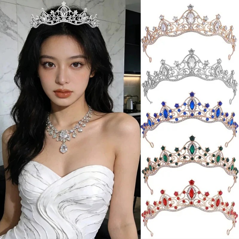 มงกุฎคริสตัลสไตล์วินเทจ บาโรก  - Vintage Fashion Queen บทวิจารณ์และราคา