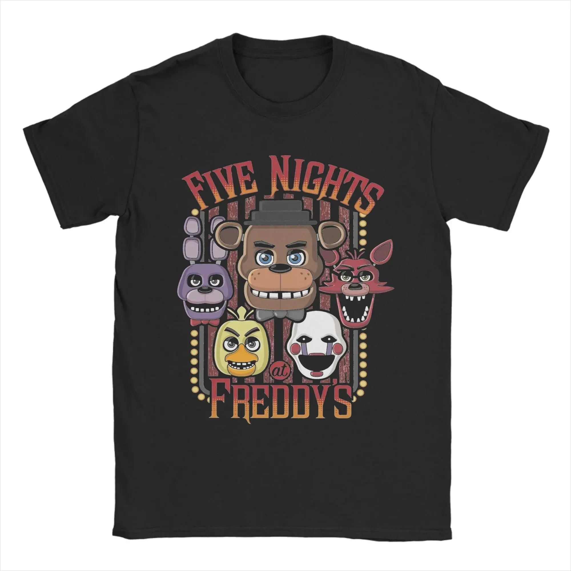 เสื้อยืดลายเกมยอดฮิต Five Nigh - Vintage Fashion Game บทวิจารณ์และราคา