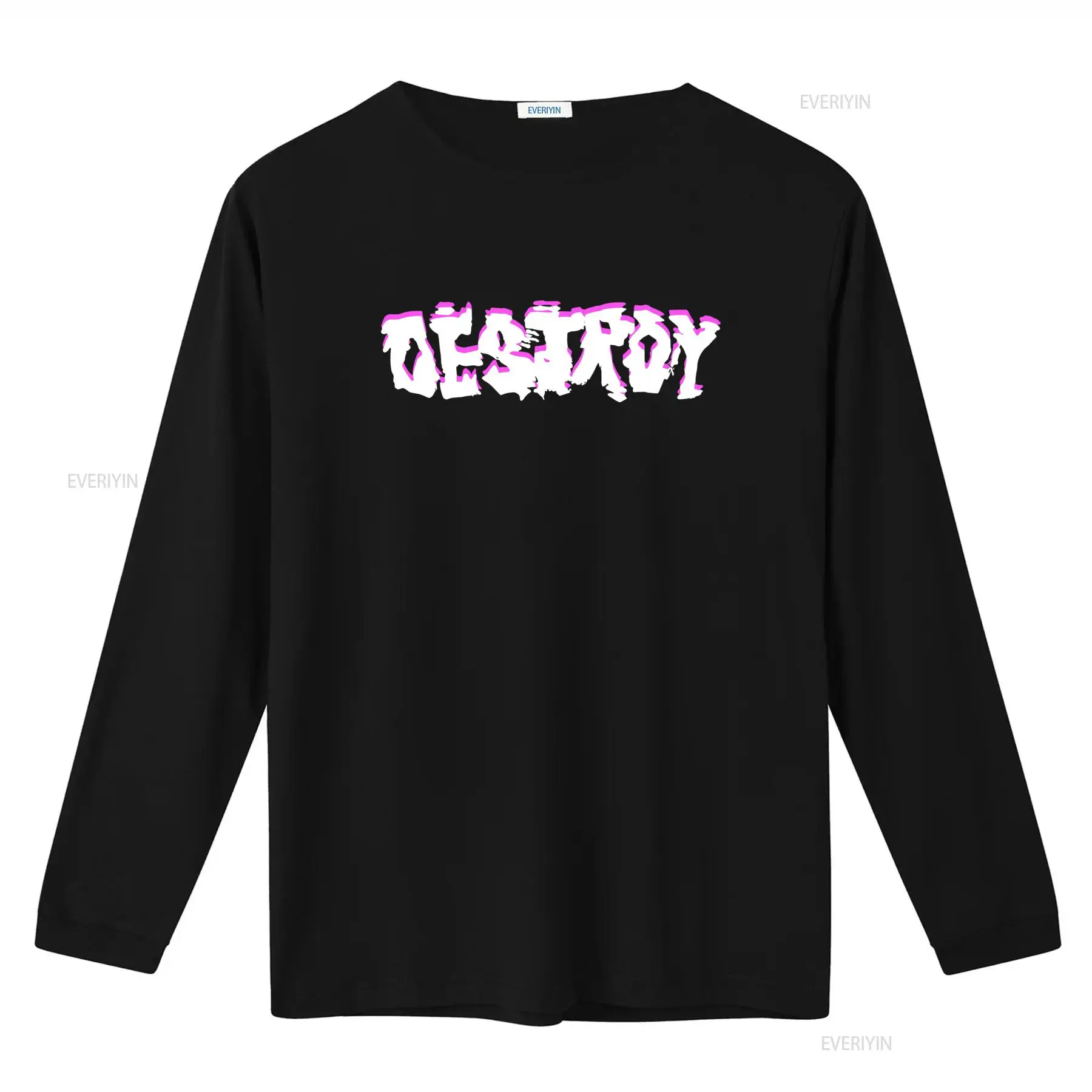 เสื้อยืด Destroy Punk T Shirt  - Vintage Fashion London บทวิจารณ์และราคา
