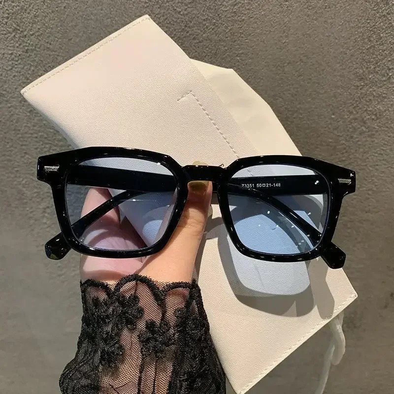 แว่นกันแดดทรงสี่เหลี่ยมผืนผ้าส - Vintage Fashion Female บทวิจารณ์และราคา