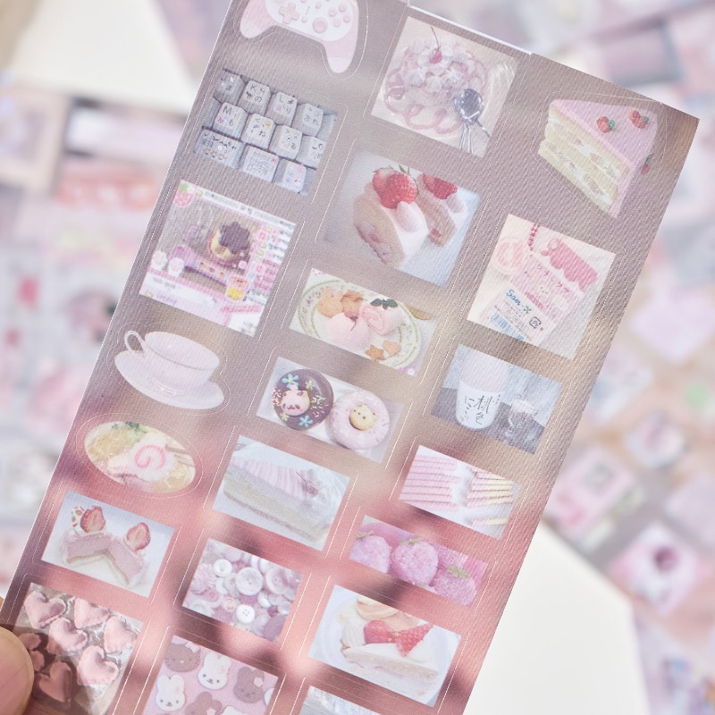 สมุดสติกเกอร์การ์ตูนน่ารักสไตล - Vintage Fashion Journal บทวิจารณ์และราคา