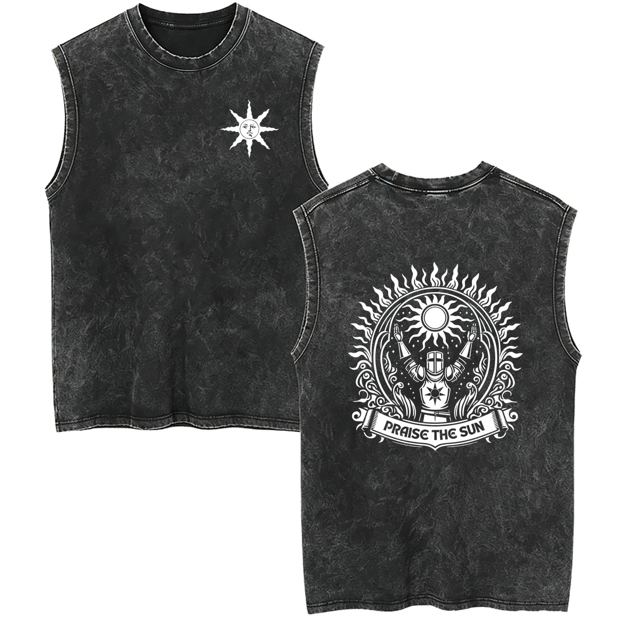 เสื้อกล้ามวินเทจลาย Dark Souls - Vintage Fashion Game บทวิจารณ์และราคา