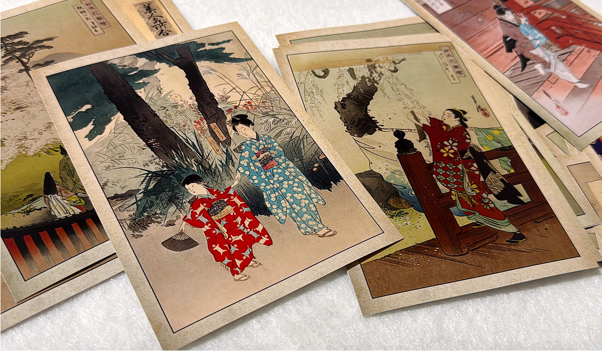 30 ชิ้น โอกะตะ เกคโคะภาพวาดการ - Vintage Fashion Journal บทวิจารณ์และราคา