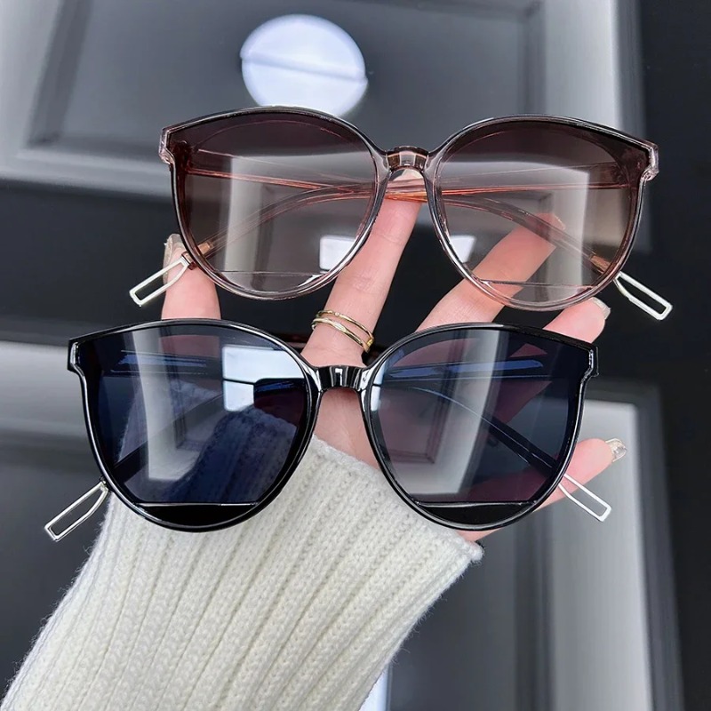 แว่นกันแดดทรงแคทอายวินเทจ แบรน - Vintage Fashion Female บทวิจารณ์และราคา