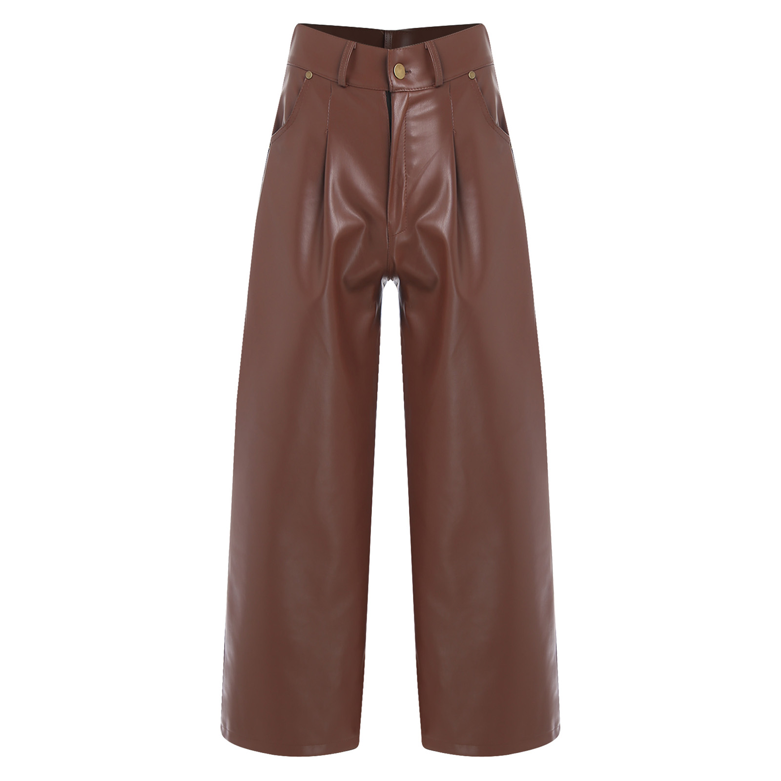 กางเกงหนังเทียมผู้ชายแฟชั่นเนอ - Vintage Fashion Club บทวิจารณ์และราคา
