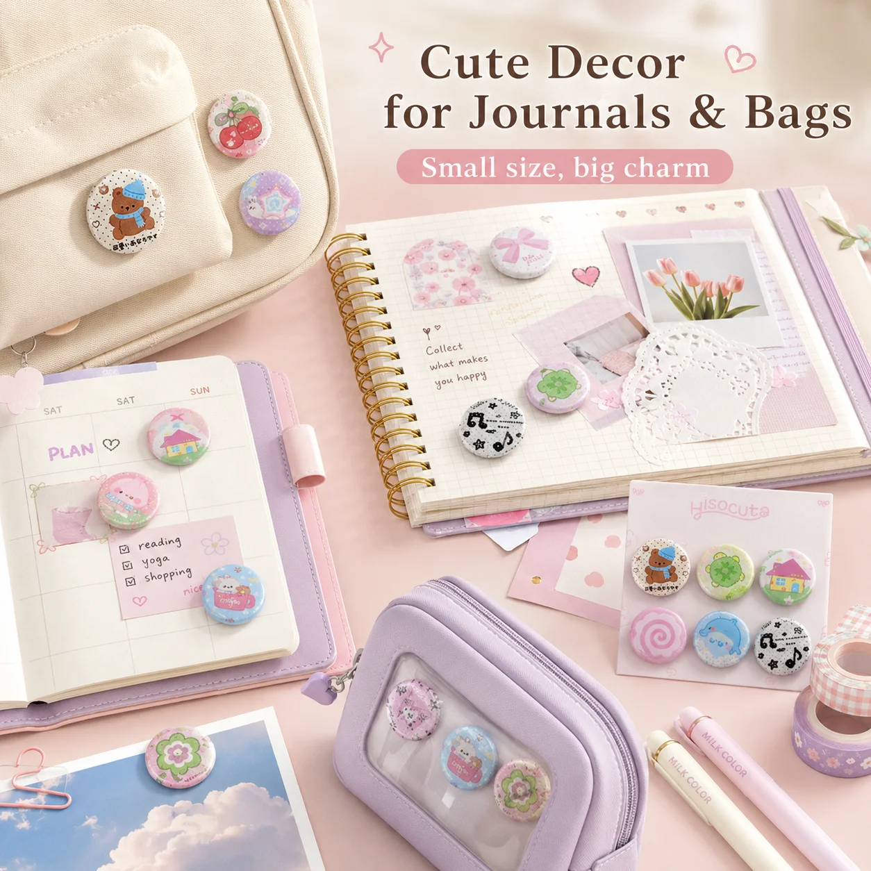 เข็มกลัดมินิรูปใบโคลเวอร์ 25 ม - Vintage Fashion Journal บทวิจารณ์และราคา