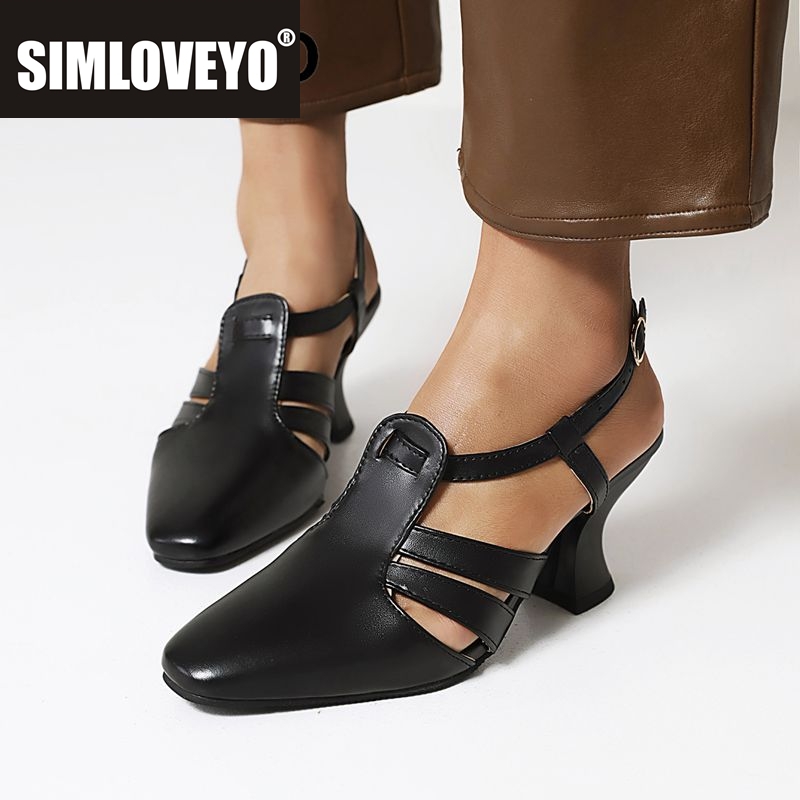 รองเท้าแตะแฟชั่นประจำวัน SIMLO - Vintage Fashion Female บทวิจารณ์และราคา
