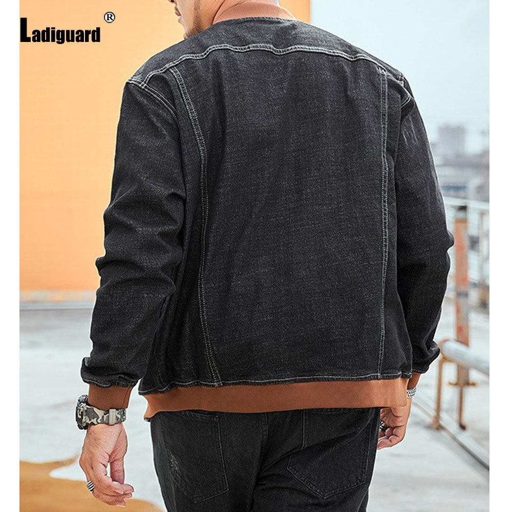 Ladiguard แจ็คเก็ตเดมินปะต่อผู - Patchwork Jean Jacket บทวิจารณ์และราคา