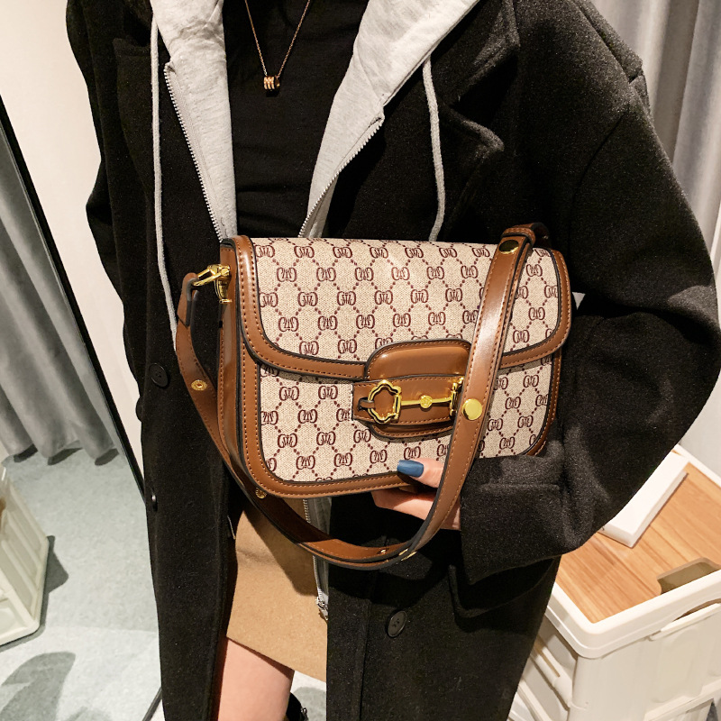 กระเป๋าสะพายข้างหนังแท้สำหรับผ - Vintage Fashion Paris บทวิจารณ์และราคา