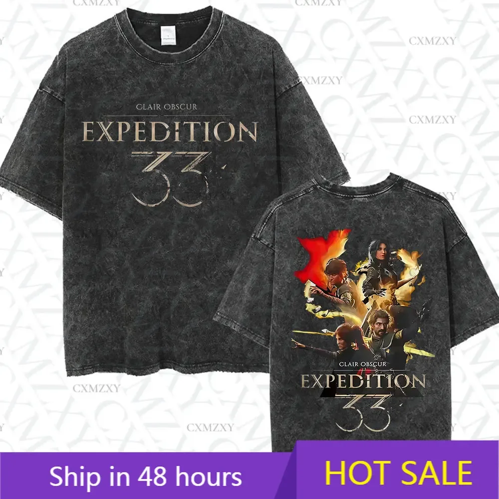 เสื้อยืดวินเทจ Clair Obscur Ex - Vintage Fashion Game บทวิจารณ์และราคา