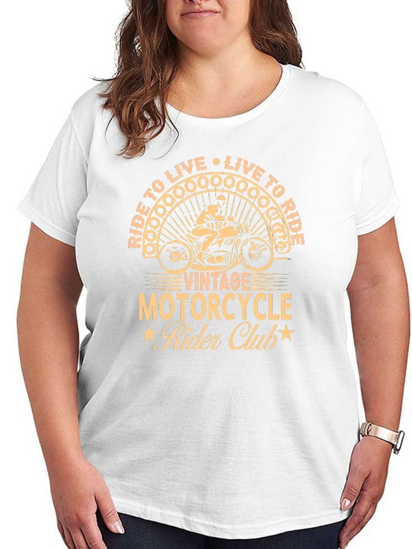 เสื้อยืดลายกราฟิกสโมสรนักขี่มอ - Vintage Fashion Club บทวิจารณ์และราคา