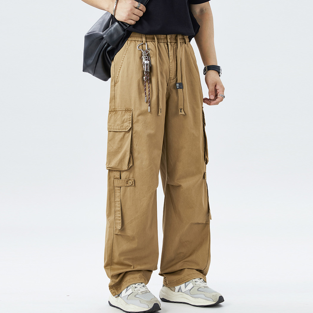 กางเกงคาร์โก้หลายกระเป๋า ผู้ชา - Retro Track Pant บทวิจารณ์และราคา