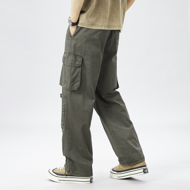กางเกงคาร์โก้หลายกระเป๋า ผู้ชา - Retro Track Pant บทวิจารณ์และราคา