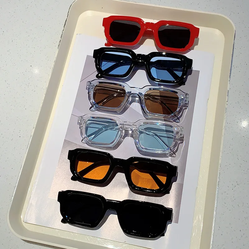 แว่นกันแดดกรอบสี่เหลี่ยมวินเทจ - Vintage Fashion Brands บทวิจารณ์และราคา