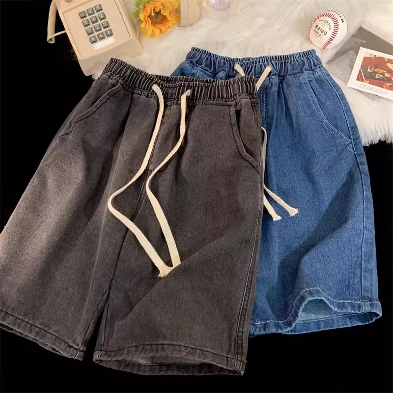 กางเกงยีนส์สไตล์วินเทจเกาหลีแบ - Retro Track Pant บทวิจารณ์และราคา
