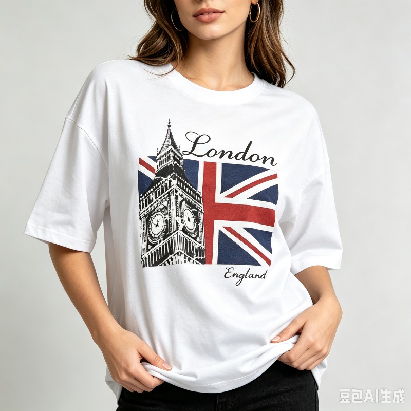 เสื้อยืดพิมพ์ลายหน้าบิ๊กเบน ลอ - Vintage Fashion London บทวิจารณ์และราคา