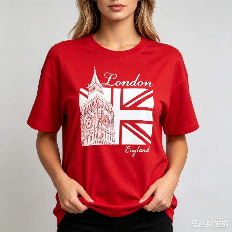 เสื้อยืดพิมพ์ลายหน้าบิ๊กเบน ลอ - Vintage Fashion London บทวิจารณ์และราคา