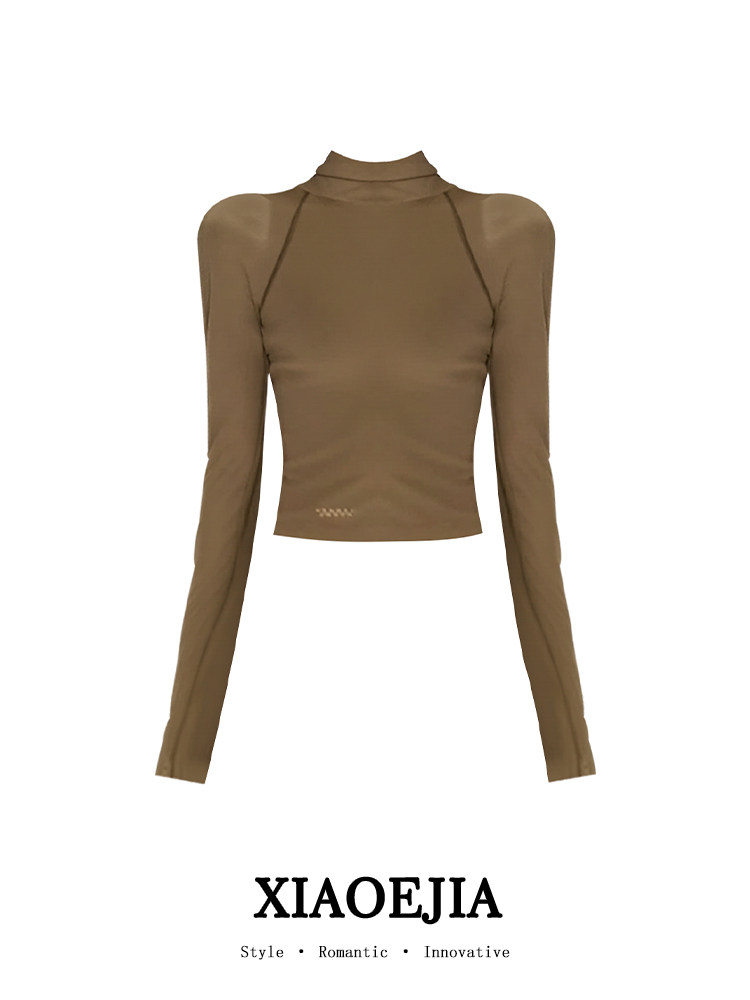 เสื้อยืดโกธิคสีเขียวสำหรับผู้ห - Turtleneck Knit 90S บทวิจารณ์และราคา