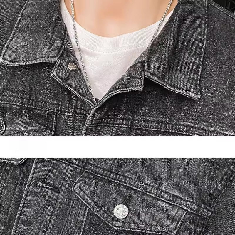 อเมริกา Vintage Heavy Wolf ปัก - Patchwork Jean Jacket บทวิจารณ์และราคา
