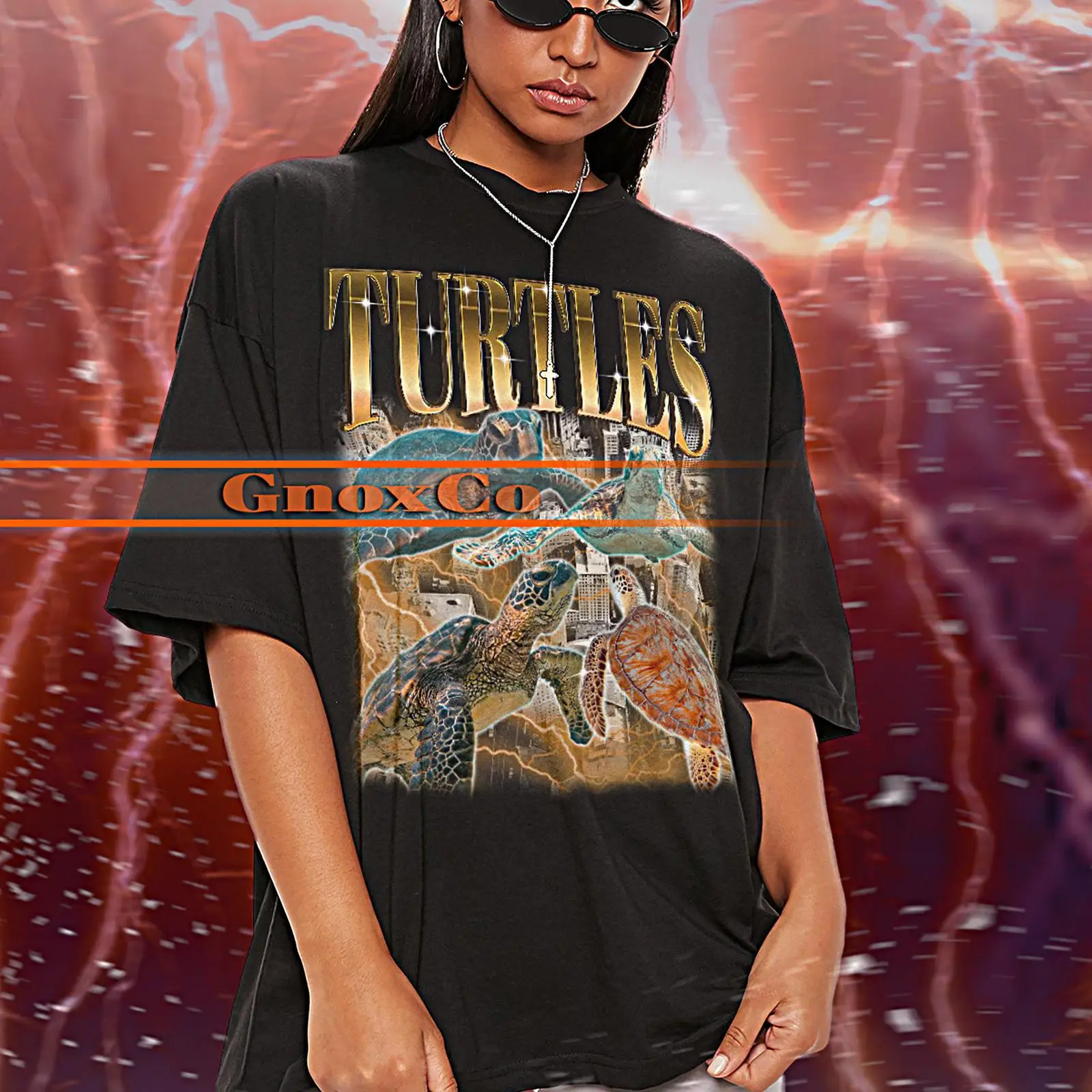 เสื้อยืดลายเต่าสไตล์วินเทจยุค  - Turtleneck Knit 90S บทวิจารณ์และราคา