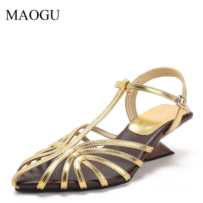 ขนาด 35-42 รองเท้าแตะผู้หญิงสไ - Vintage Fashion Female บทวิจารณ์และราคา