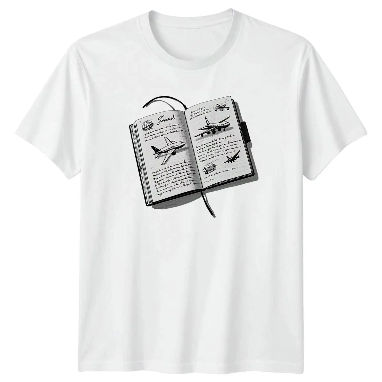 เสื้อยืดลายกราฟิกวินเทจ Travel - Vintage Fashion Journal บทวิจารณ์และราคา
